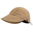 thumbnail image 1 of Sombrero de pescador de secado rápido ajustable con circunferencia de 54-58 cm, protector solar de verano para exteriores, se puede colgar con máscara, sombrero para el sol, 1 of 5