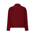 thumbnail image 6 of Eryao Cotton Linen Blazer Womens Long Sleeve Loose Casual Blazer Jackets Lightweight Open Front Business Suit Cardigans,Wine,XXL, 6 of 7