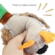 thumbnail image 4 of Juguete de peluche con sonido de pato para mascotas, juguete para perros con chirrido, juguete para limpiar los dientes, juguete masticable para perros, 4 of 5