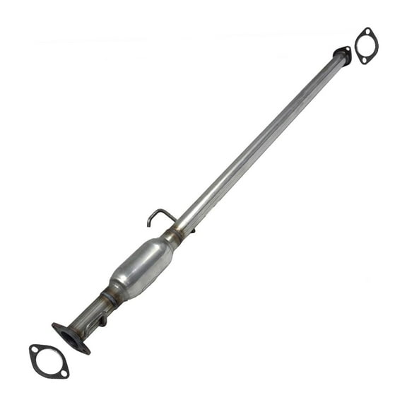 Stainless Steel Exhaust Resonator Pipe Fits 2005-2008 Hyundai Tucson, Kia Sportage 2.7L - Direct Fit