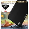 thumbnail image 7 of Suritch Case for iPad A16 11th Gen 11 inch 2025/iPad 10th Gen 10.9 inch with Screen Protector and Pencil Holder Tri-fold Stand Auto Wake/Sleep, Black, 7 of 7
