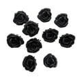 thumbnail image 3 of 10 piezas de cabezas artificiales de 6 cm, pinza de pelo elegante, decoración de boda decorativa, para accesorios de fotografía, sombreros Negro Gloria Pinzas de cabello, 3 of 9