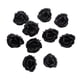thumbnail image 3 of 10 mini flores artificiales de 6 cm con pasadores creativos para el pelo. Negro, 3 of 9
