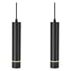 thumbnail image 1 of Lamparas De Techo Modernas Colgantes 2 Piezas Negra Blanco Negro, 1 of 4