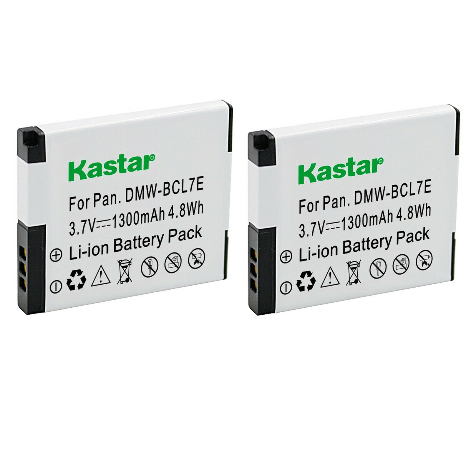 Niet genoeg strijd account Kastar 2-Pack DMW-BCL7E Battery Replacement for Panasonic Lumix DMC-F5,  Lumix DMC-FH10, Lumix DMC-FS50, Lumix DMC-SZ3, Lumix DMC-SZ8, Lumix  DMC-SZ9, Lumix DMC-SZ10 Camera - Walmart.com