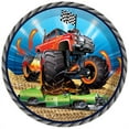 thumbnail image 2 of CC HOME Monster Trucks Party Tableware Set Serves 16 - Disposable Paper Plates, Napkins, Cups, Forks, Monster Trucks Party Supplies for 16 Guests, 2 of 7