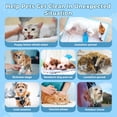 thumbnail image 4 of Disposable Pet Cleaning Gloves And Wipes, Waterless Bathing, Deodorizing And Massaging - Soft Non-Woven Gloves, Daily Care And Travel Essentials, 8*6 Inches, 6-Pack., 4 of 6