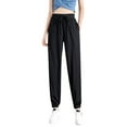 thumbnail image 4 of Fall Fashion Must Haves Trousers Casual Black MWinter Clothing For Women, 4 of 5