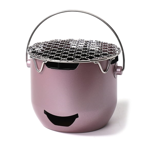 Light Weight BBQ Portable Charcoal Grills Camping Small Carbon Stove Household Metal Barbecue Grills Easy to Use