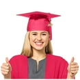 thumbnail image 4 of MIASHUI Kids Kindergarten Graduation Caps with Tassel Preschool Uniform Accessories,Red,S, 4 of 4