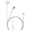 thumbnail image 1 of Auriculares Apple Earpods con conector USB-C, auriculares con cable y control remoto integrado para controlar la música, las llamadas telefónicas y el volumen, 1 of 5
