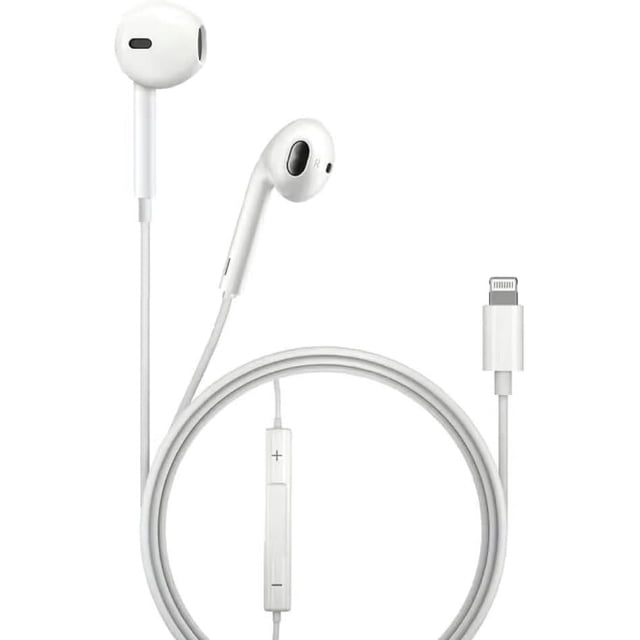 Auriculares Apple Earpods con conector USB-C, auriculares con cable y control remoto integrado para controlar la música, las llamadas telefónicas y el volumen