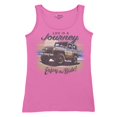 thumbnail image 5 of Life is a Journey Enjoy the Ride Women's Tank Top 4x4 Offroad Rugged Vehicle Trailblazing Mudding Dirt Roads, 5 of 7