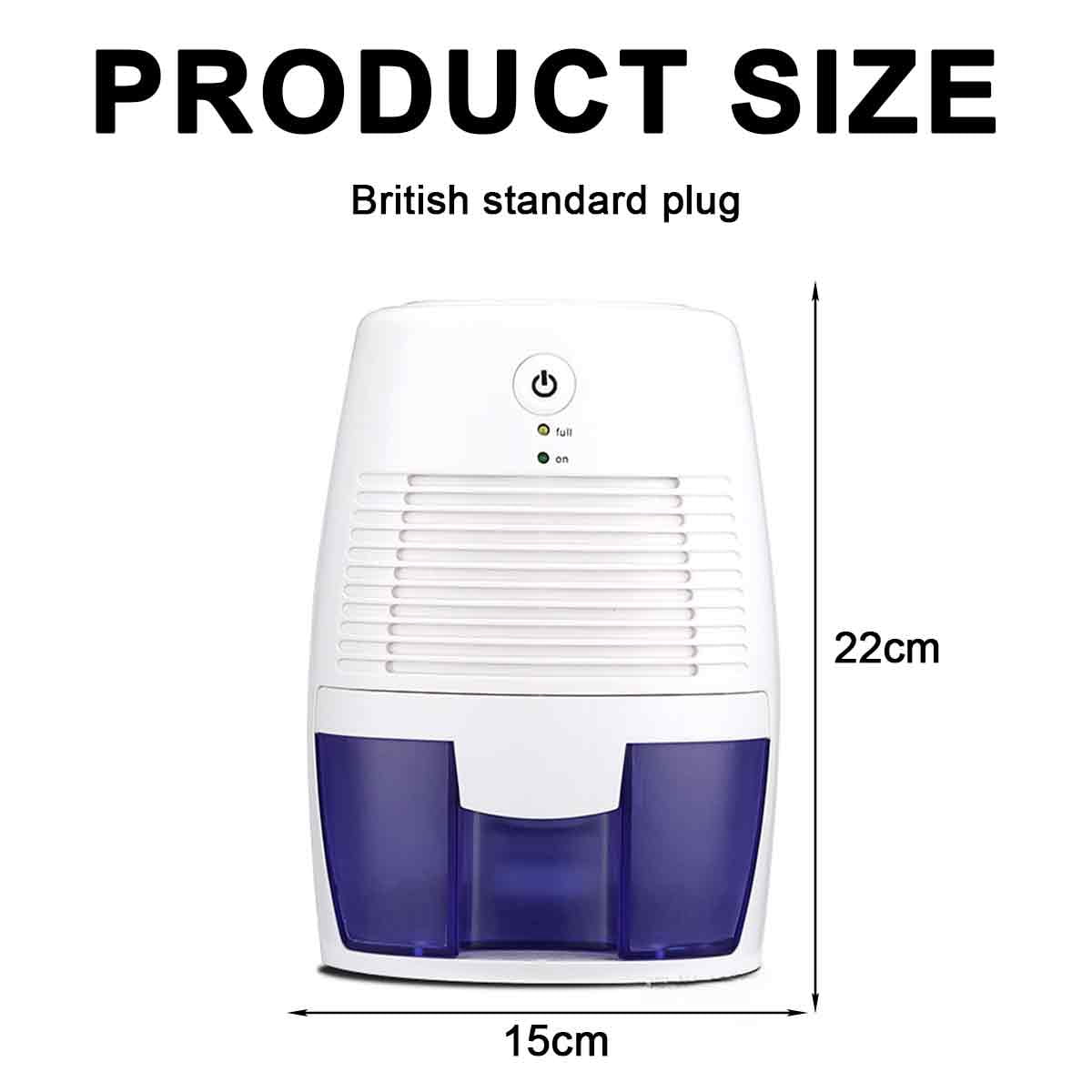 Dehumidifier Household Small Dehumidifier Bedroom Dehumidifier Dryer Dehumidifier Dehumidifier Portable Silent - style:British specifications;