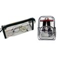 thumbnail image 1 of Kmbangi Clear Backpack Heavy Duty Transparent Backpacks Large Bookbag for Kids Adults Work Sporting Events Travel, 1 of 4