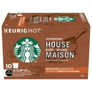 Starbucks House Blend Coffee 10 K-cup Pods (Pack of 20)