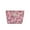 Pink, variant on Large Cosmetic Bag For Women Travel Makeup Organizer Durable Zippered Toiletry Pouch Purse Storage Tote