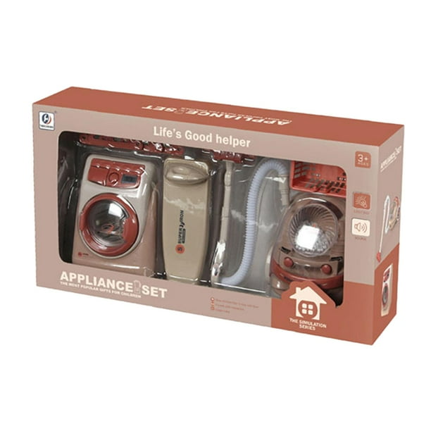Electrodomésticos de cocina, juguetes, electrodomésticos, actividades de aprendizaje, desarrollo de habilidades motoras, juegos de roles para niños y Estilo C