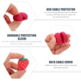 thumbnail image 3 of SHISUYAN 9Pcs Adorable USB Cable Plug Protector Data Line Protector Compatible for iPhone, 3 of 9