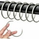 thumbnail image 1 of Juego de 40 anillas de cortina para abrir. Anillas de cortina de 50 mm. anillos de cortina pinzas para cortinas de baño. clips de metal para cortinas y barras de cortina (plata), 1 of 5