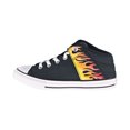 thumbnail image 4 of Converse Chuck Taylor AS Axel Mid "Into The Flames" Kids' Shoes Black-Yellow 666299f, 4 of 6