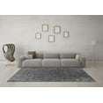 thumbnail image 3 of Ahgly Company Indoor Square Oriental Gray Industrial Area Rugs, 5' Square, 3 of 4