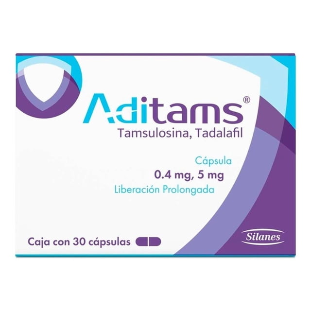 Aditams 30 Cápsulas con 5 mg