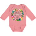 thumbnail image 3 of Inktastic Happy Mother's Day- flowers Boys or Girls Long Sleeve Baby Bodysuit, 3 of 5