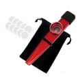 thumbnail image 4 of Armónica Kazoo, acompañamiento, buen compañero, ligero, profesional, juguete para niños Rojo, 4 of 9