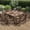 Brown, variant on SERWALL Outdoor Dining Table, 59" Rectangle HDPE Dining Table with Umbrella Hole, Black