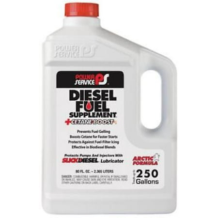 80 OZ Diesel Fuel Supplement + Cetane Boost Diesel Fuel Antigel (Best Diesel Fuel Supplement)