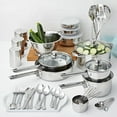 thumbnail image 3 of Mainstays Stainless Steel Cookware and Kitchen Combo Set, 3 of 17