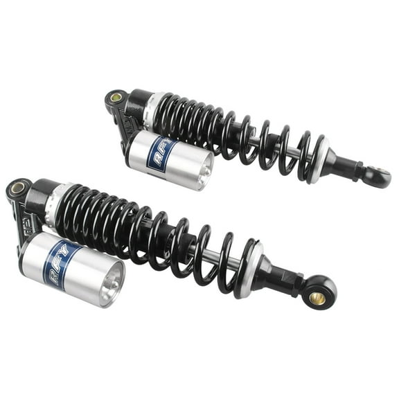 BFY 1Pair 340mm Motorcycle Rear Shock Absorbers Universal fit Honda Suzuki Yamaha Kawasaki ATV Go Kart Quad Dirt Sport Bikes