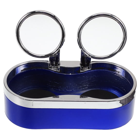 UPKOCH Automotive Cup Holders Car Cup Holder Insert Blue ABS Universal Fit 1Set