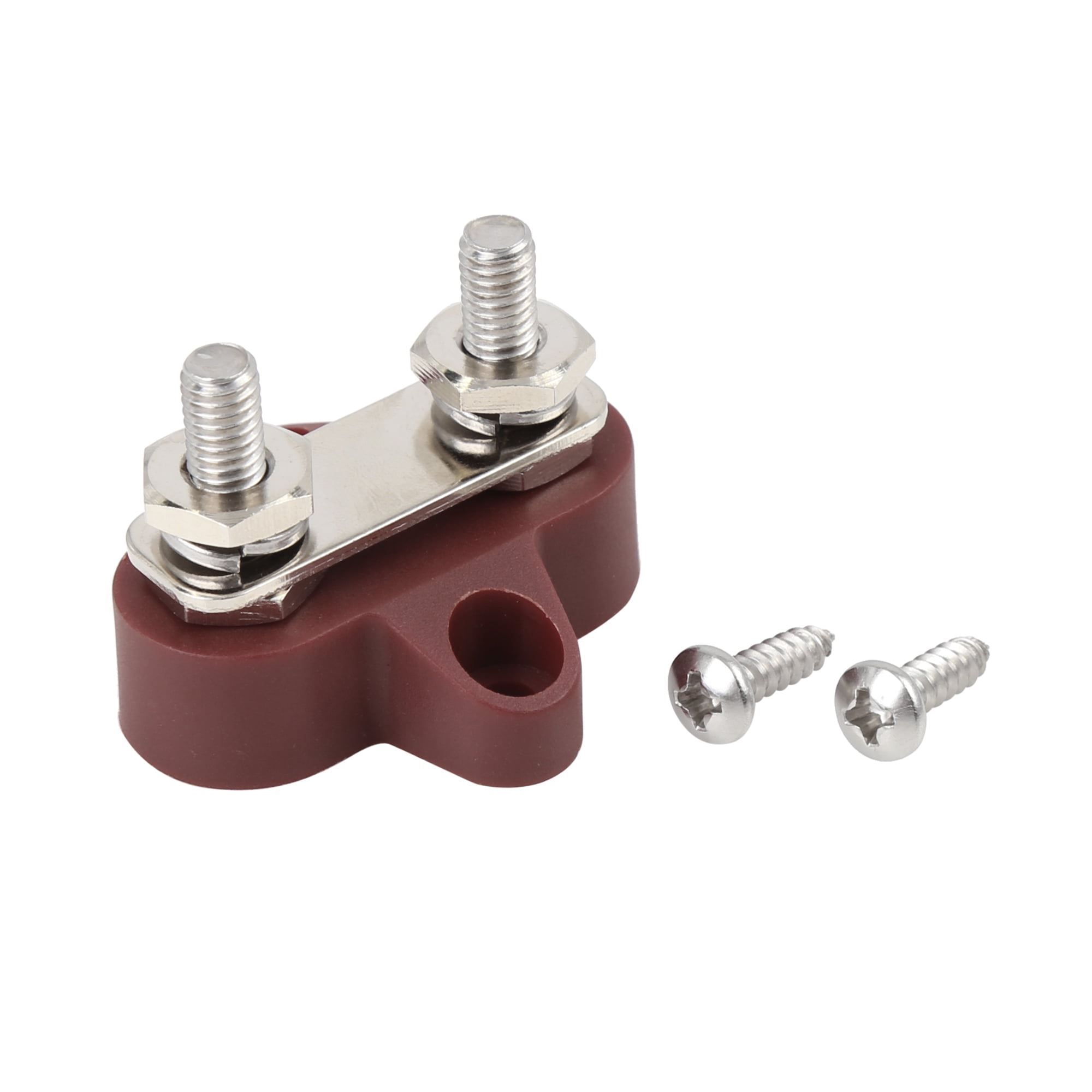 Bus Bar Power Terminal Blocks Dual Negative M6 Power Distribution Studs