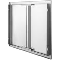 thumbnail image 3 of VEVOR 31"W x 24"H Double BBQ Access Door (Stainless Steel, Recessed Handle), 3 of 12