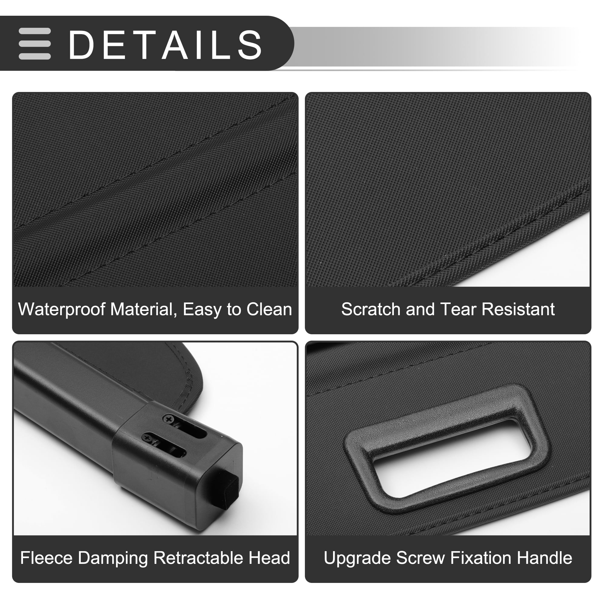 Unique Bargains Great Retractable Cargo Cover for Mercedes-Benz ML-Class 2006-2011
