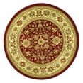 thumbnail image 6 of SAFAVIEH Lyndhurst Victoria Traditional Floral Runner Rug, Red/Ivory, 2'3" x 12', 6 of 10