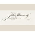 thumbnail image 2 of Signature Of John Hancock 1737-1793. American Revolutionary Leader. Signatory Of Declaration Of Independence., 2 of 2