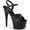 Black Faux Leather Pu/Black Matte, variant on Women's Pleaser Adore 709