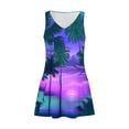 thumbnail image 3 of Baikeli Clearance Dresses for Women Women's Summer Comfort Fashion Printing Pocket Sleeveless V-Neck Dress Womens Dressas, 3 of 5