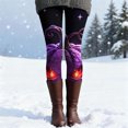 thumbnail image 2 of Bovemsi Joggers for Women Vacation Outfits for Women Multicolor Halloween Printed Slim Sports Yoga Leggings L, 2 of 4