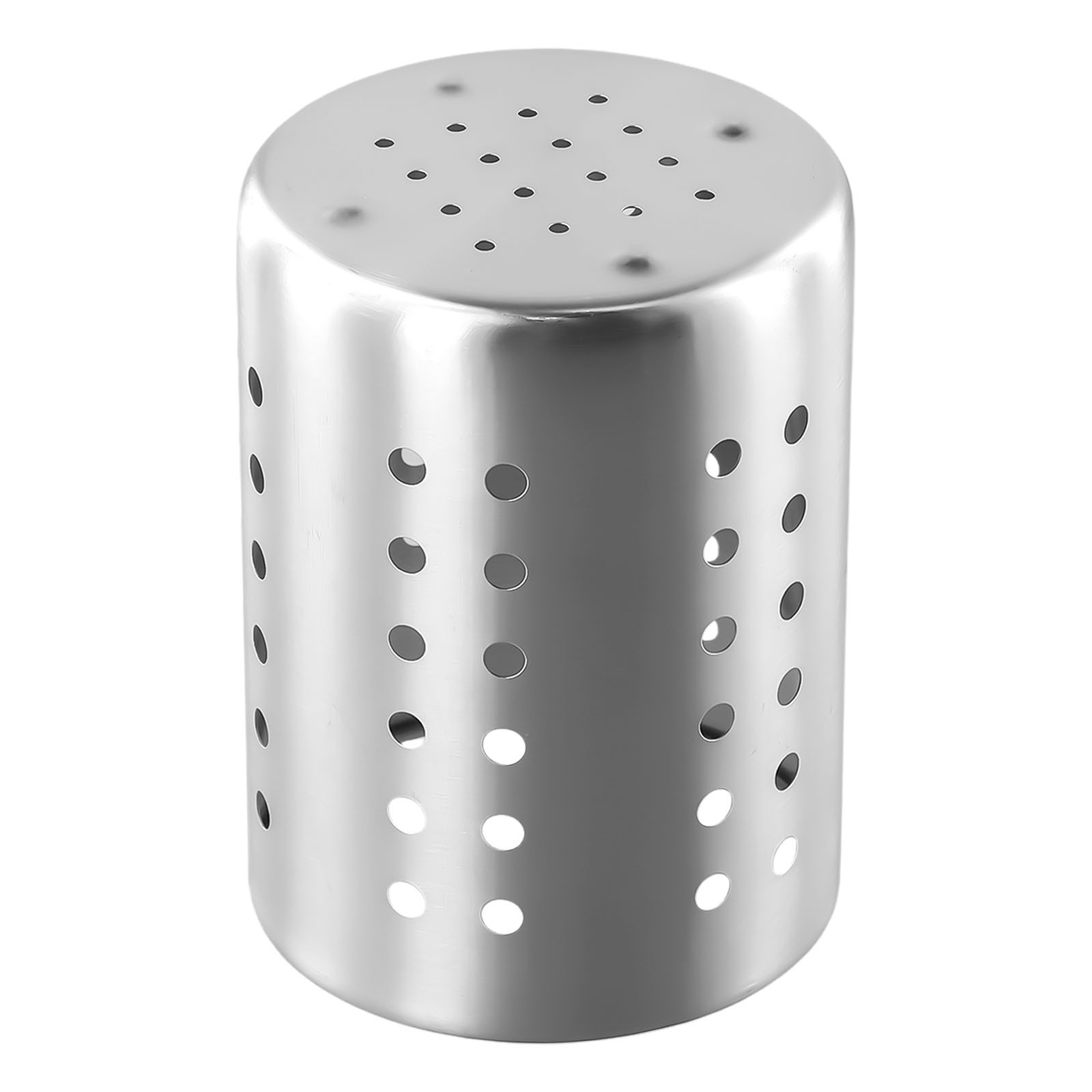Porte-Couverts Inox – Organisateur De Cuillères, Fourchettes, Baguettes – Égouttoir à Trous De Drainage – Gain De Place