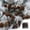 *New--Brown, variant on Christmas Decorations 24 Piece Flocked Christmas Balls Christmas Decoration SetMultiple Styles Of Christmas Tree Decorations Can Also Be Used for Other Party for Holiday Gifts