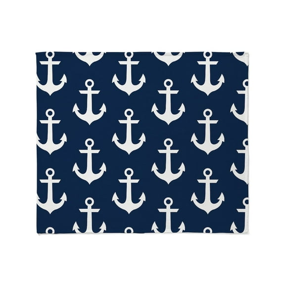CafePress - Anchors Throw Blanket - Soft Fleece Throw Blanket, 50"x60" for All Ages