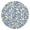 Floral &, variant on Star & Moon Round Elastic Tablecloth Scratch-Resistant & Spill-Proof for Families & Hosts