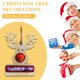 thumbnail image 4 of Colgante de madera para tarjetas tarjetas de regalo hechas a mano soporte para dinero decoración para árbol de Navidad (A) JShteea Libre de BPA, 4 of 9