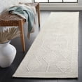thumbnail image 2 of SAFAVIEH Marbella Sharalyn Bordered Runner Rug, Ivory/Blue, 2'3" x 9', 2 of 8
