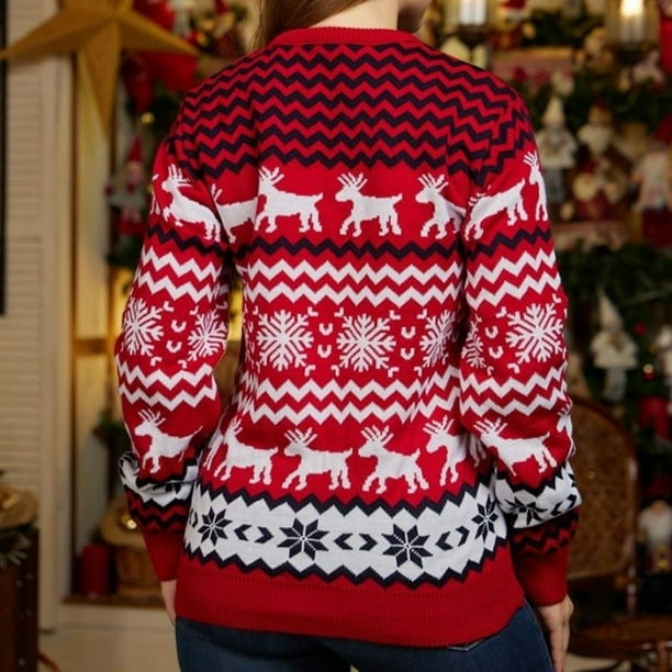 2023 New Year s Clothes Women Men Matching Sweaters Christmas