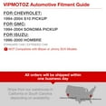 thumbnail image 4 of VIPMOTOZ Altezza Euro Style Tail Light Lamp For 1994-2004 Chevy S10 Pickup Truck & GMC Sonoma, 4 of 4